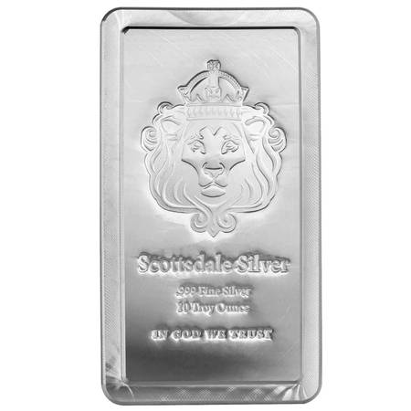 10oz Silver Stackers - Scottsdale Mint 1