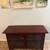 Wooden Glass 2 Door 45" Cabinet w/ Shelf 5 thumbnail