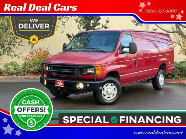 2005 Ford E-Series Diesel E 350 SD 3dr Extended Cargo Van Full-Size 1