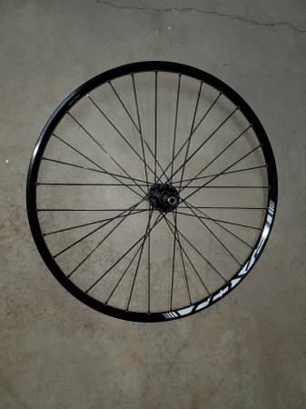 One road bike rear wheel 1