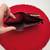 Vtg Disney Burgundy Leather Trim w/Mickey Fabric Wallet w/Coin Purse 6 thumbnail
