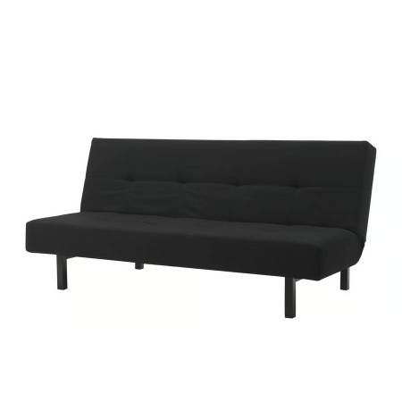 IKEA BALKARP Sleeper sofa black / futon 1