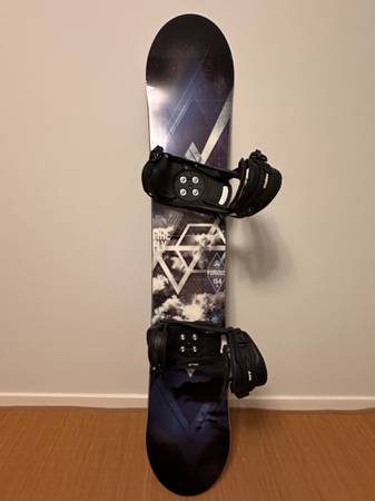 Firefly Snowboard (154cm with Bindings) - Brand New condition 1