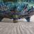 Carnival Glass Large Footed Bowl 6 thumbnail
