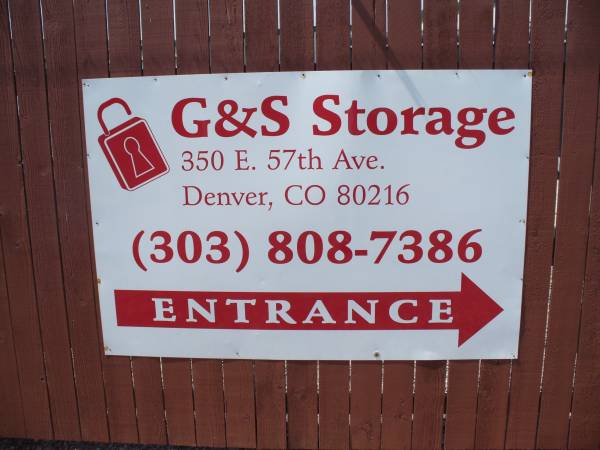 $240 / 200ft2 - Self STORAGE, $240.00 10' X 20'  N. Denver (I-25 - 58th Ave.)63973357348739120