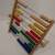 IKEA Abacus Math 100 Colored Beads Wood Frame Educational Toy STEM Kid 2 thumbnail