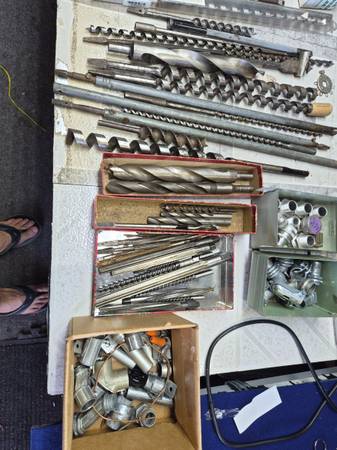 Auger drill bit and other tools 1