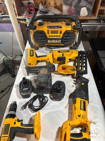 18 volt dewalt tools available 1
