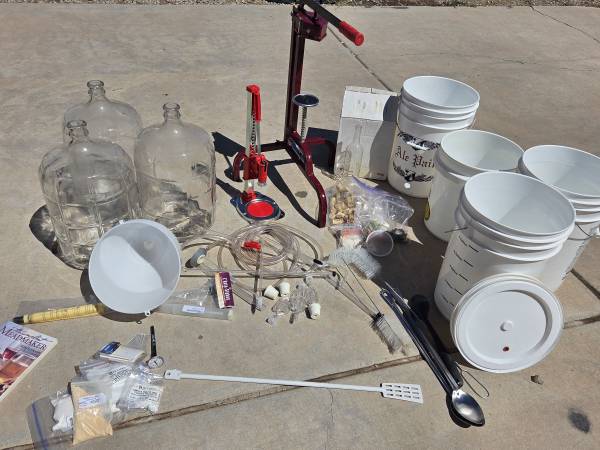Brewing and bottling equipment 1