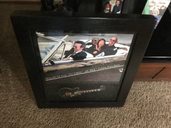 Framed Picture Eric Clapton and BB King 1