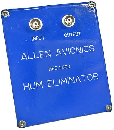 Allen Avionics Hum Eliminator  Model HEC-2000  Vintage Unit Working 1