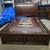 Modern Brown Rustic Full Size Platform Bed Frame with 6 Drawers 3 thumbnail
