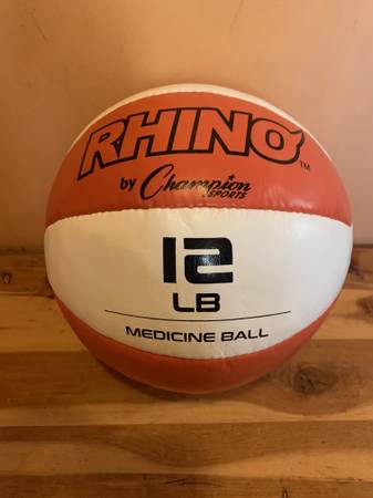 Champion Rhino Medicine Ball 12lb 1