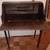 Vintage Oak Wood Drop Down Door Desk 1 thumbnail