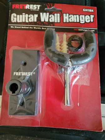 Fretrest guitar wall hanger 1