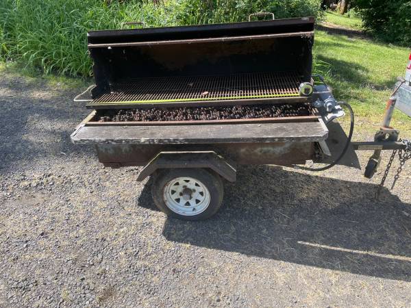 BBQ grill trailer 1