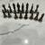 Vintage Renaissance Chess Set /Metal Pieces & Leather Chess Board 12 thumbnail