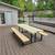 6ft. WOOD/METAL PICNIC TABLES 12 thumbnail