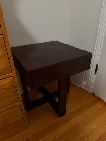 side table with secret storage drawer 1