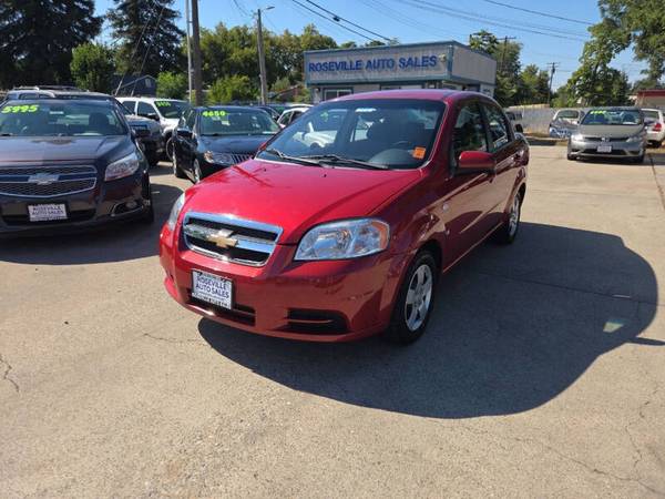 2008 Chevrolet Aveo LS 4dr Sedan w/ 40k Miles! - $4,995 (Roseville)63619189445251123