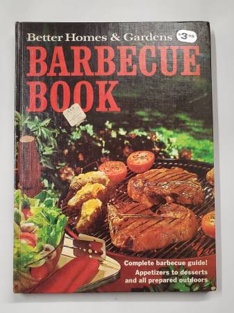 Better Homes & Gardens Barbecue Book 1st Printing 1965 1