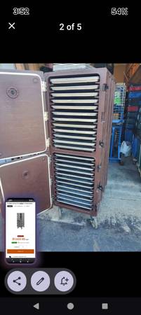 Enorme caja doble cambro caliente/fría, la más grande disponible - $800 (Tracy)63471027410177122