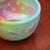 Unique hand made signed creative colorful ceramic bowl 5 thumbnail