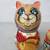 Russian Hand Crafted Vintage Wood Nesting Cat Dolls 5 Pc. Set 2 thumbnail