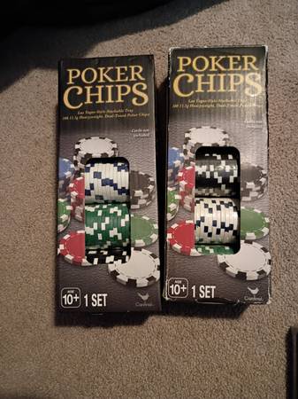 New poker chips sets 1