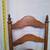 CHAIRS LADDERBACK SOLID MAPLE - PAIR SHAKER W/ ACORN FINIALS 2 thumbnail