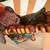Vintage Aztec Eagle Warrior Bow and Arrow Mexican Stone Sculpture 9 thumbnail