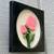 Vintage Pair Of 3D Flowers Carved Wood Wall Decor 3 thumbnail