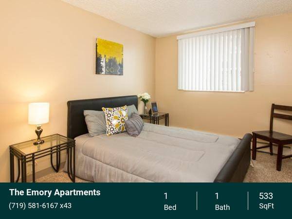 $875 / 1br - 533ft2 - Pet Friendly (930 N. Murray Blvd.)63658230585731123