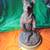 Only One Online! STANDING BEAR Bronze Plated Resin STATUE with Base!! 1 thumbnail