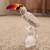 RARE AUSTRIA SWAROVSKI TOUCAN SILVER CRYSTAL 2 thumbnail