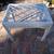 Rectangular rattan side table or coffee table with glass top 3 thumbnail