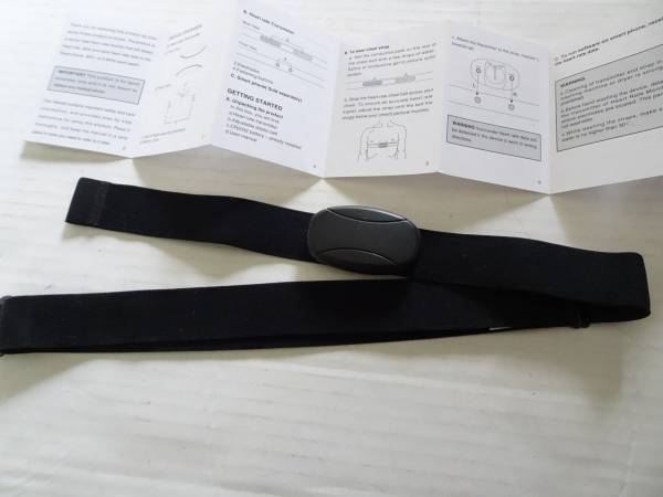 Heart Rate Monitor and Elastic Adjustable Chest Strap - $40 (Ashippun)63470634299011122