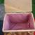 CLEAN WOODEN  PICNIC BASKET 2 thumbnail