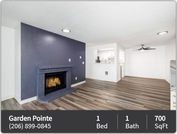 $1,895 / 1br - 700ft2 - Live Rent-Free for 2 Months in a Beautiful 1BR! (Seattle)64031308902274122