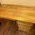 Desk Solid Pine Wood 2 thumbnail