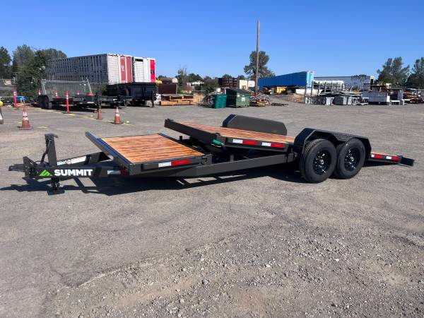 Summit Denali Pro 7x20 Split Deck Tiltbed - 14k 1