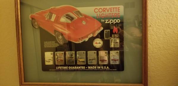 Zippo Lighters - Corvette 8 Cars 1