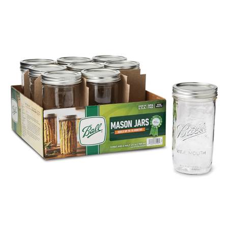 24 oz wide mouth canning jars wanted 1