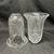 Pair of American Brilliant Cut Crystal Style Glass Sconce Lamp Shades 8 thumbnail