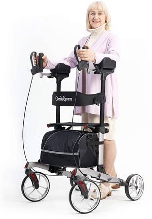 OasisSpace Rollator Walker, Tall Folding Rollator Walker 1