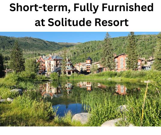 $2,245 / 2br - 740ft2 - Short-term at Base of Solitude Ski Resort (Salt Lake City)63674345970051120