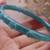 Certified A JADE JADEITE Icy Green Handmade Phoenix Bangle Bracelet 55 3 thumbnail