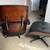 (2) Replica Herman Miller Eames Style Lounge Chair W/ Ottoman 4 thumbnail