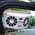 Two Brand New Solar Power Car Truck Cooling Fans for sale 5 thumbnail