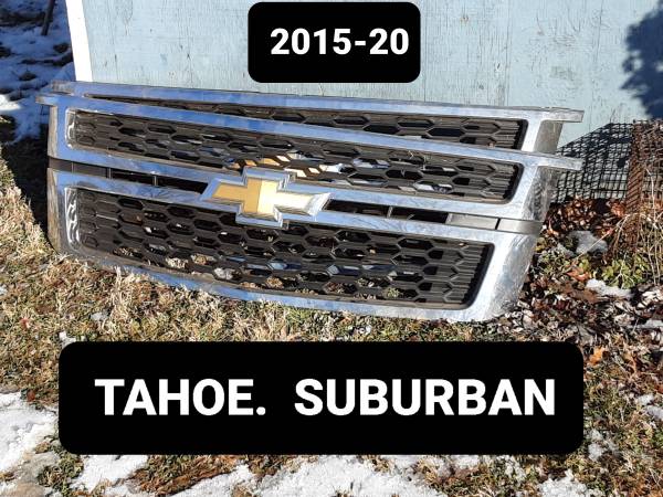 (4) OEM .... CHEVROLET TAHOE  SUBURBAN GRILL. 15-20 1